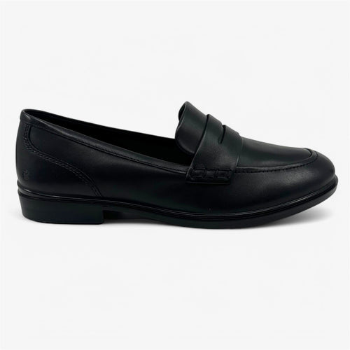 ECCO Dress Classic 15 Black Womens Casual Loafer