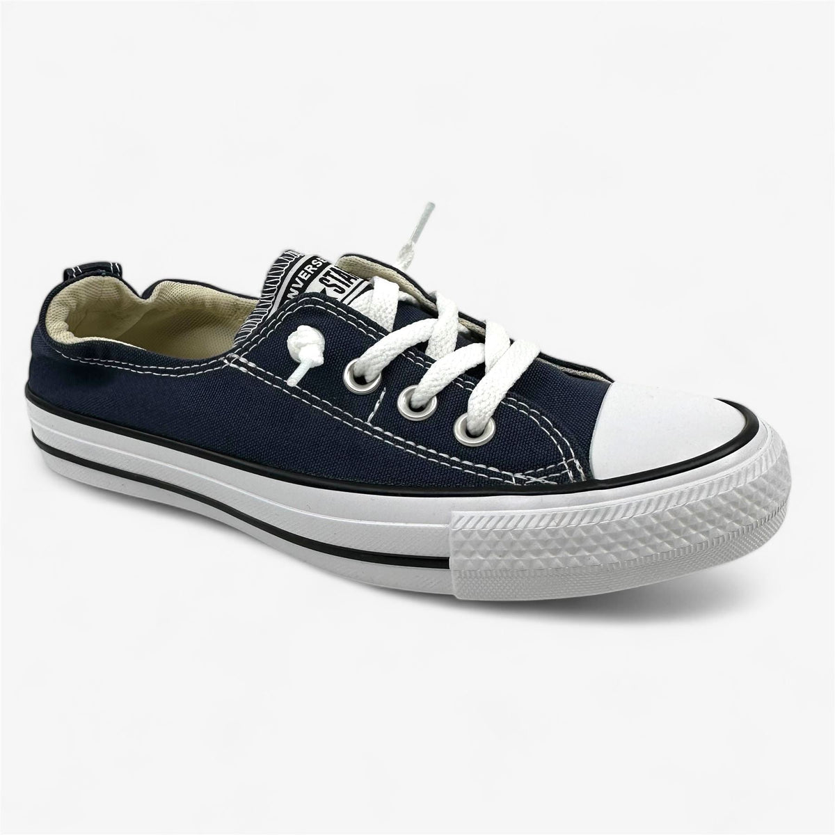 Converse CT Shoreline Slip Athletic Navy Womens Athletic Sneaker