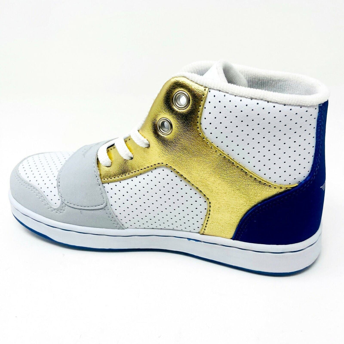 Creative Recreation Cesario Metallic Gold Vapor White Royal Youth Kids Sneakers