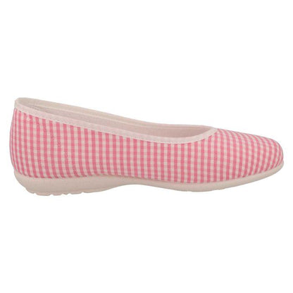 Women's Wide Fit DB Anenome Canvas Pumps