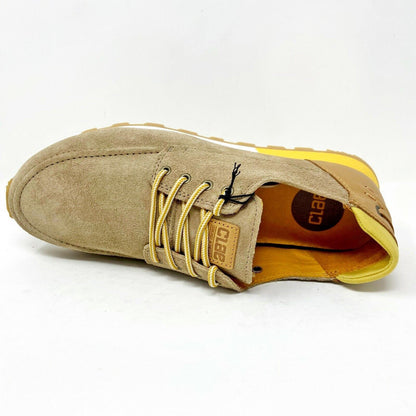 Clae Desmond Boulder Suede Mens Premium Casual Sneakers