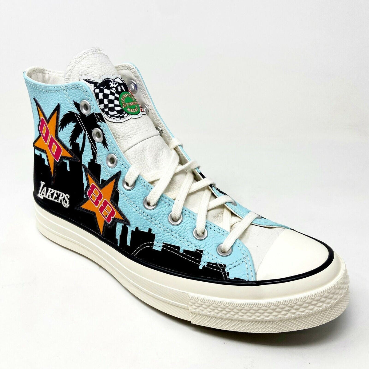 Converse Chinatown Market Chuck 70 Hi Pool Side Black LA Lakers Mens 171242C