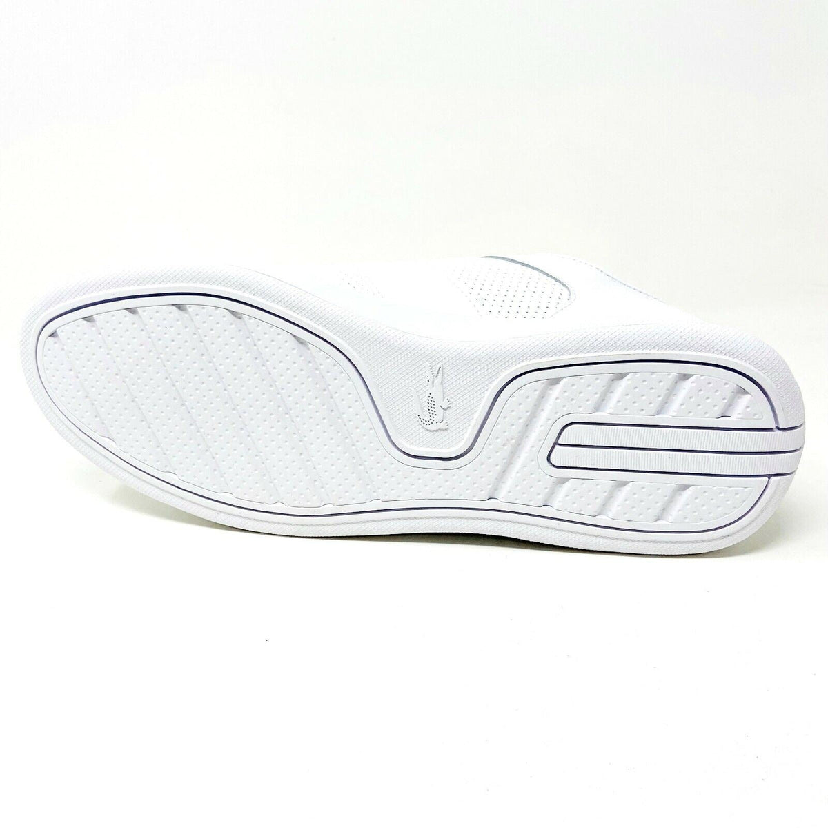 Lacoste Novas 120 3 SMA Leather White Mens Casual Lifestyle Sneakers