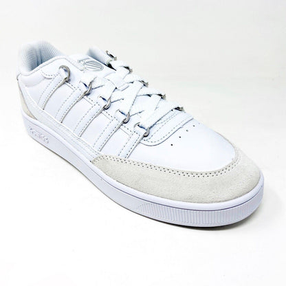 K-Swiss Set Pro White Kids Size 6.5 Varsity Casual Sneakers 87933 101