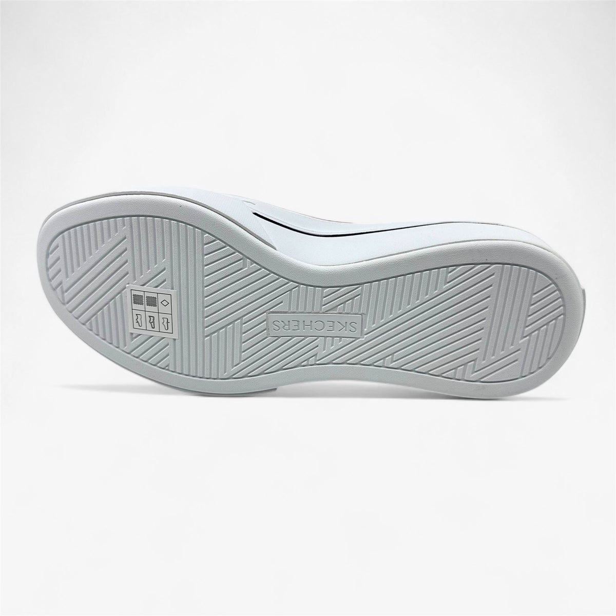 Skechers Cordova Classic Top Tier White Navy Red Womens Court Classics Sneaker