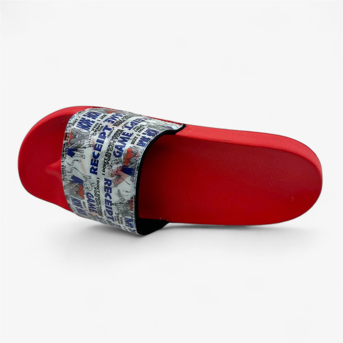 AND1 Chasin Red Multicolor Mens Sandal Slide