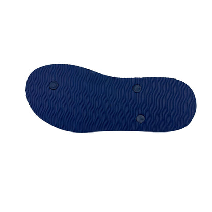 Hurley Logo Navy White Mens Sandal Pool Beach Flip Flop