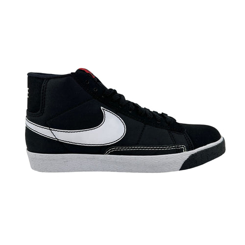 Nike Blazer High Black White Red Mens Athletic Sneaker