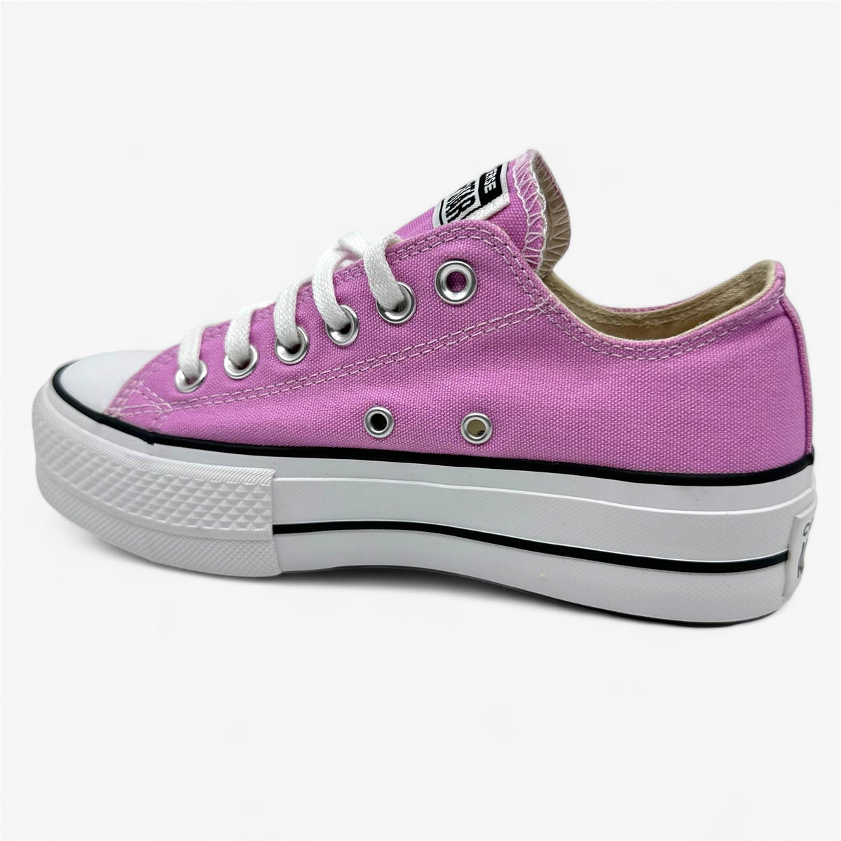 Converse CTAS Lift Ox Pink Peony White Womens Size 6 Athletic Sneaker
