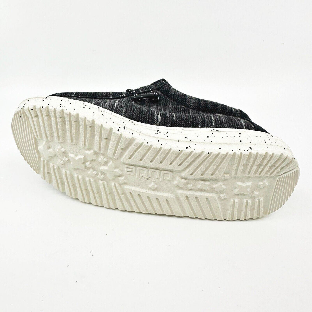 Hey Dude Wally Toddler Stretch Black Kids Youth Casual Shoes