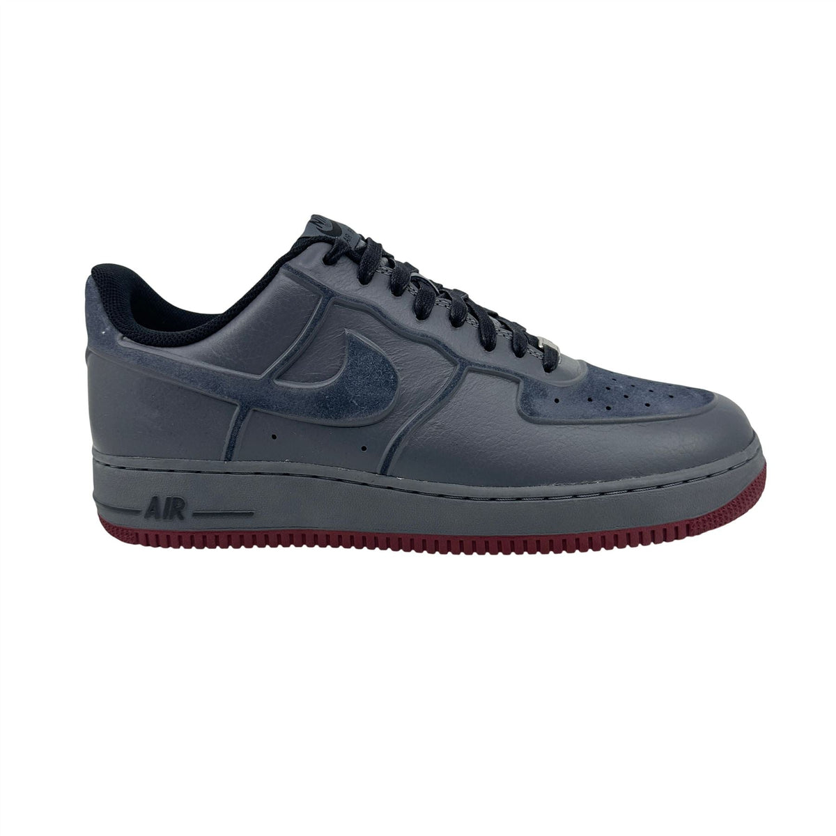 Nike Air Force 1 Premium Skive TEC VT Dark Grey Mens Athletic Sneaker