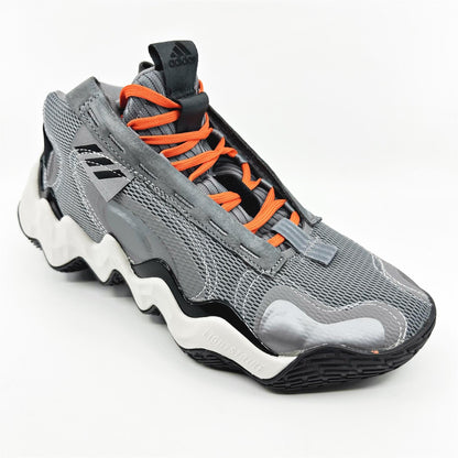 Adidas Exhibit B Candace PE Grey Impact Orange Womens Athletic Sneaker
