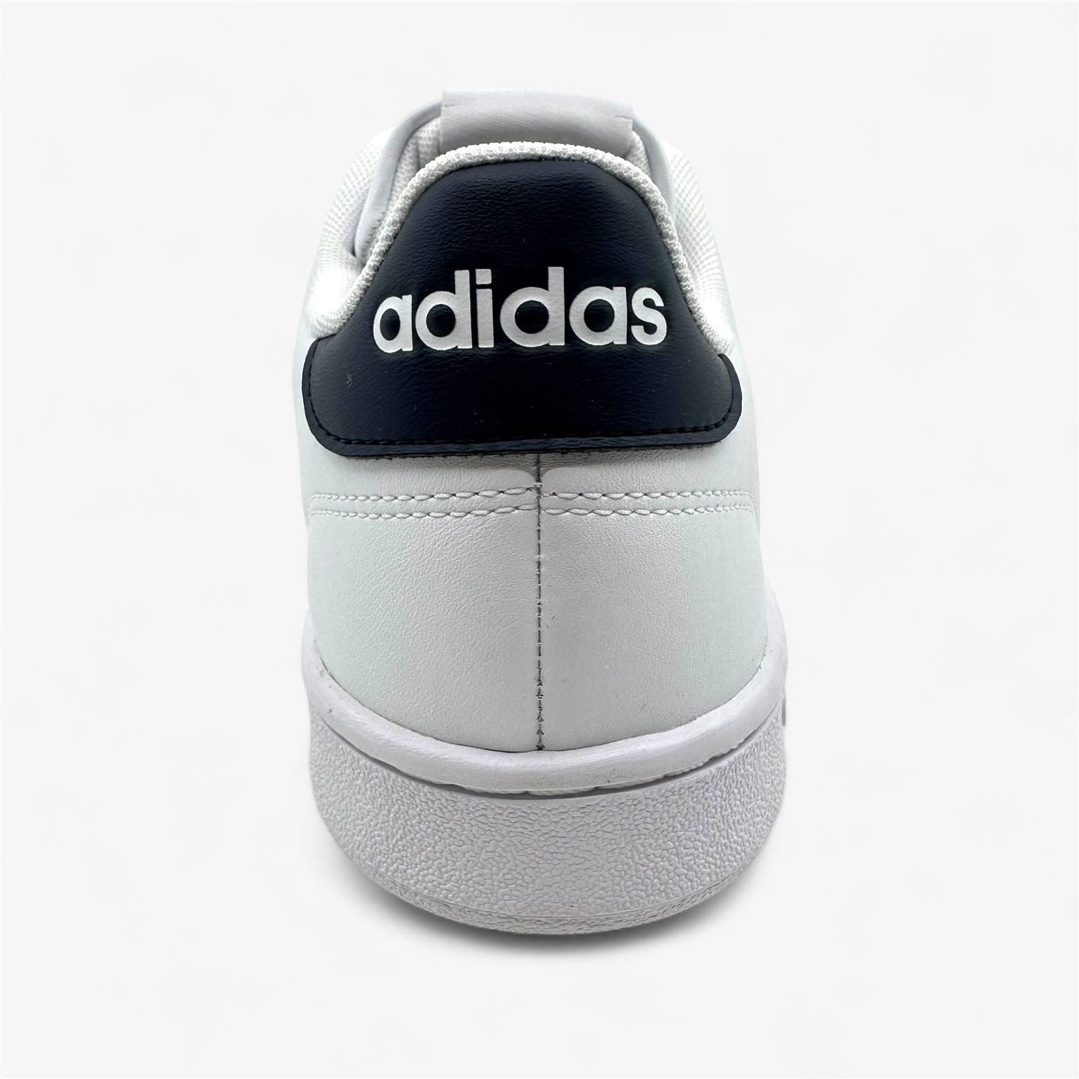 Adidas Advantage White Legend Ink Mens Athletic Sneaker