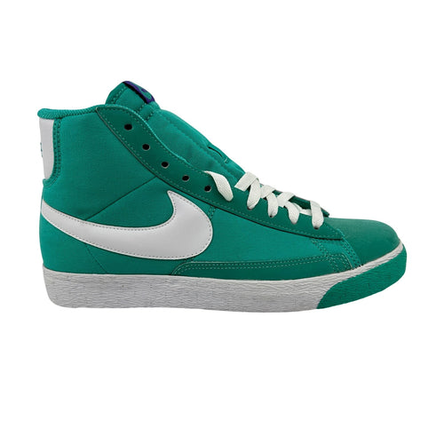 Nike Blazer SP Green White Varsity Purple Mens Athletic Sneaker