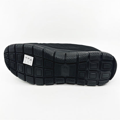 Skechers Track Moulton Black Mens Athletic Sneakers