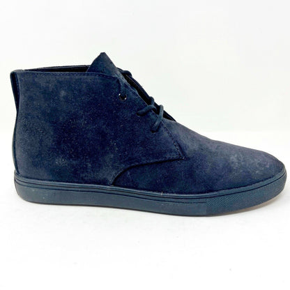Clae Strayhorn SP Black Waxed Suede Mens Size 7 Premium Casual Sneakers