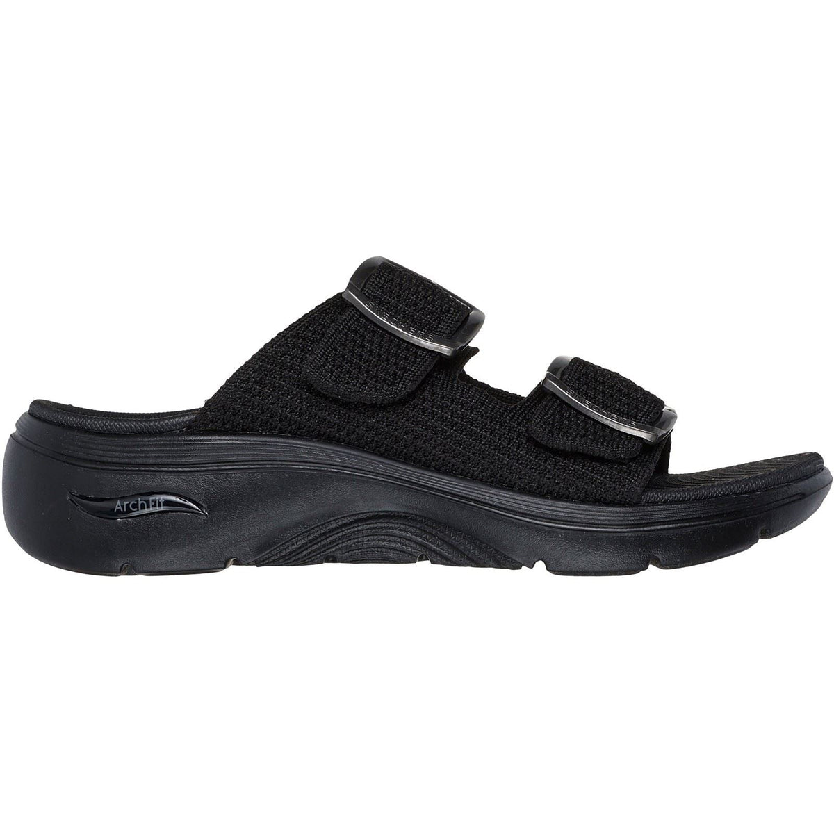 Women's Wide Fit Skechers Go Walk Arch Fit 2.0 Destined Sandals