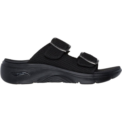 Women's Wide Fit Skechers Go Walk Arch Fit 2.0 Destined Sandals