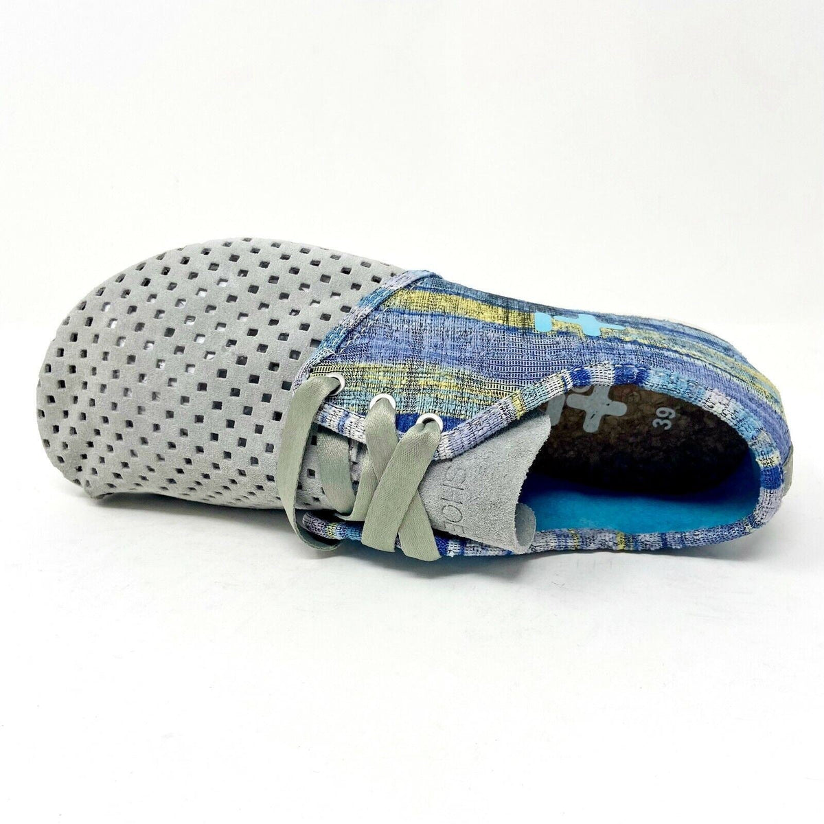 OTZ Shoes Jazz Batik High Rise Grey Womens Slip On  Shoes 94101 043