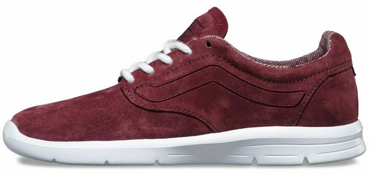 VANS ISO 1.5 (Tweed Dots) Burgundy True White Ultracush Womens Trainers Sneakers