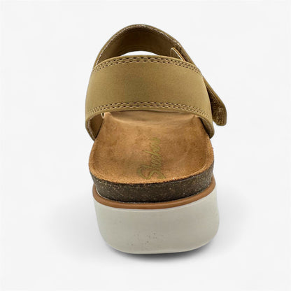 Skechers Lifted Comfort Chestnut Womens Sandal Strappy