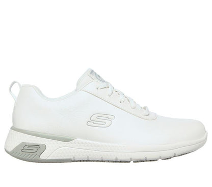 Women's Relaxed Fit Skechers 108010EC Marsing Gmina Work Shoes