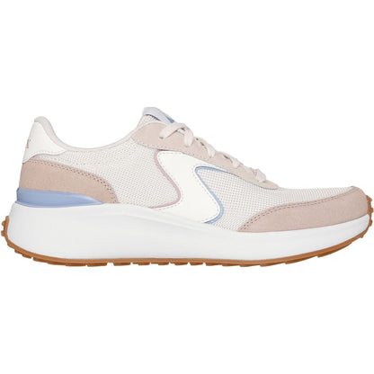 Women's Wide Fit Skechers 150600 Blvd Retro Revival Trainers