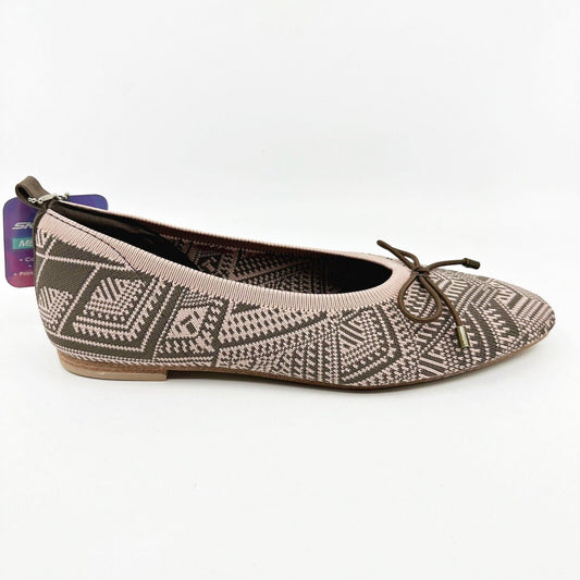 Skechers Cleo Snip Sweet Class Mocha Womens Size 7 Slip On Flats Shoes