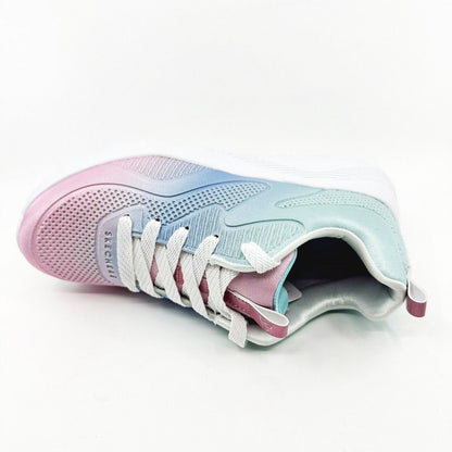 Skechers Uno Lite Spectrum Bright Light Pink Kids Girls Sneakers