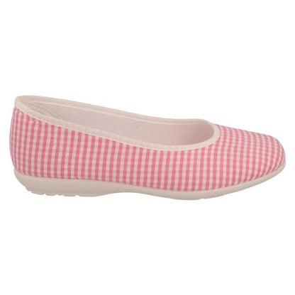 Women's Wide Fit DB Anenome Canvas Pumps