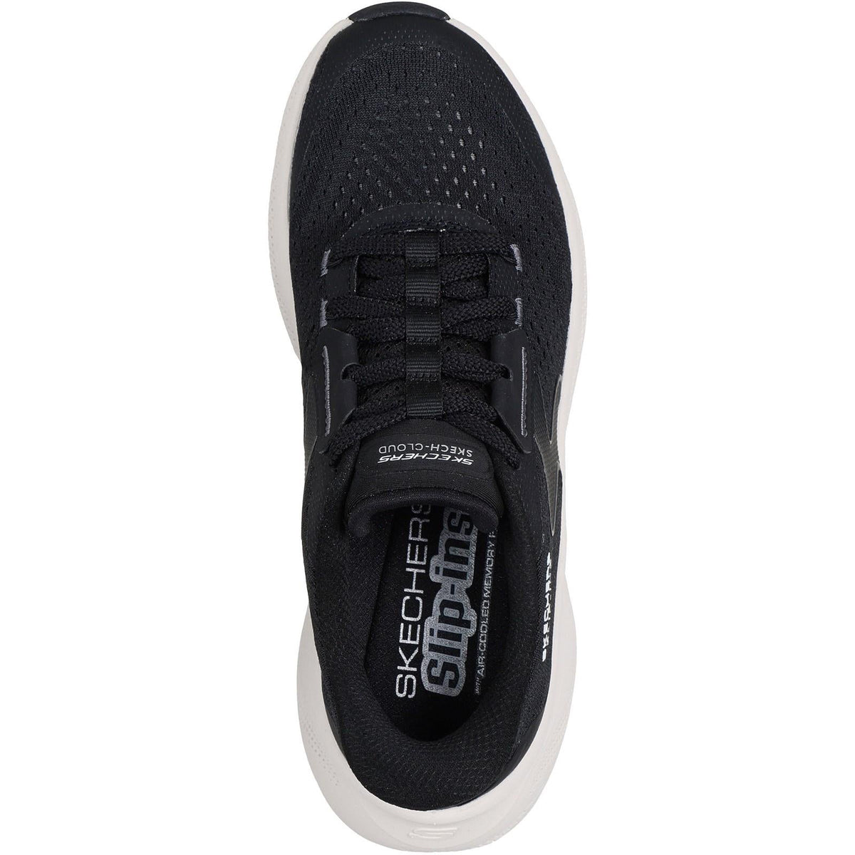 Women's Wide Fit Skechers 150565 Slip-ins Skech Cloud Plush Horizon Trainers