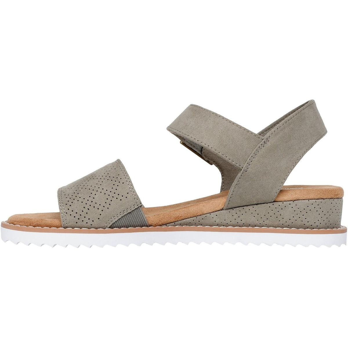 Women's Wide Fit Skechers 114147 Bobs Desert Kiss Serendipitous Sandals