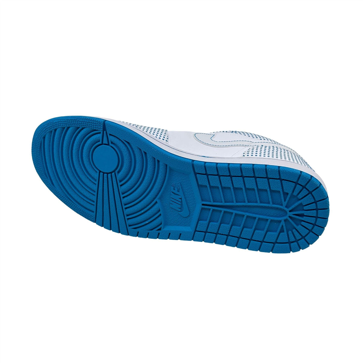Jordan 1 Phat Low White Laser Blue Mens Athletic Sneaker