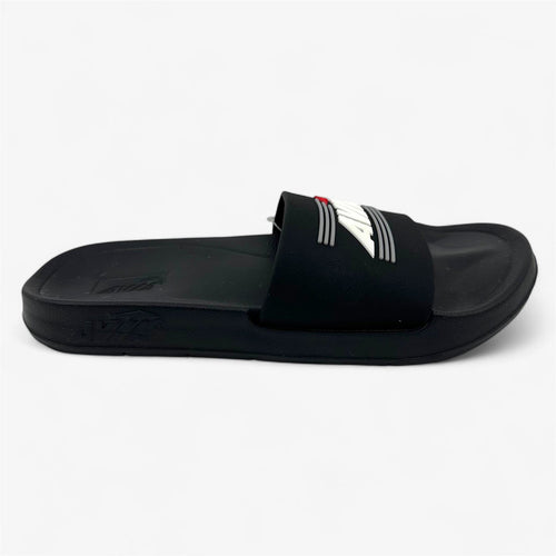Avia Primary Black White Mens Sandal Slide