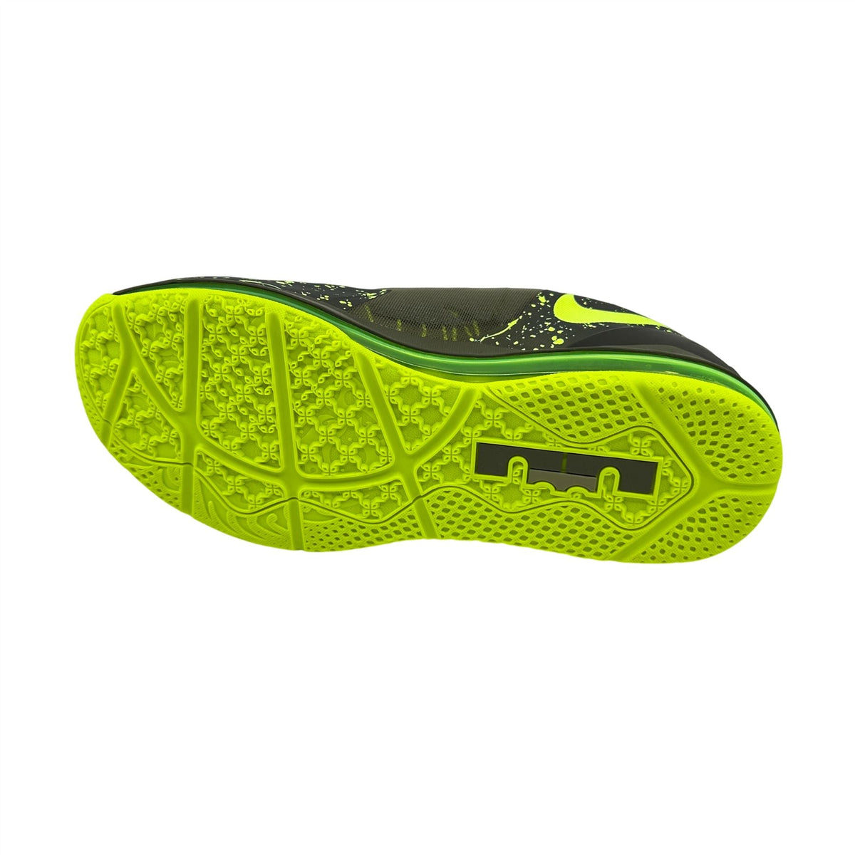 Nike Max Lebron XI Low Medium Khaki Volt Olive Mens Athletic Dunkman Sneaker