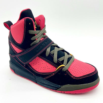 Jordan Flight 45 High PS Black Laser Orange Kids Sneakers 524863 026