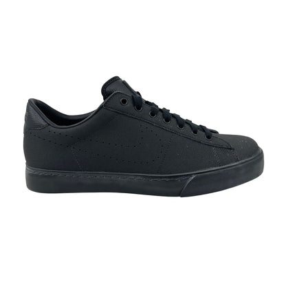 Nike Sweet Classic Leather Premium Tripe Black Mens Athletic Sneaker