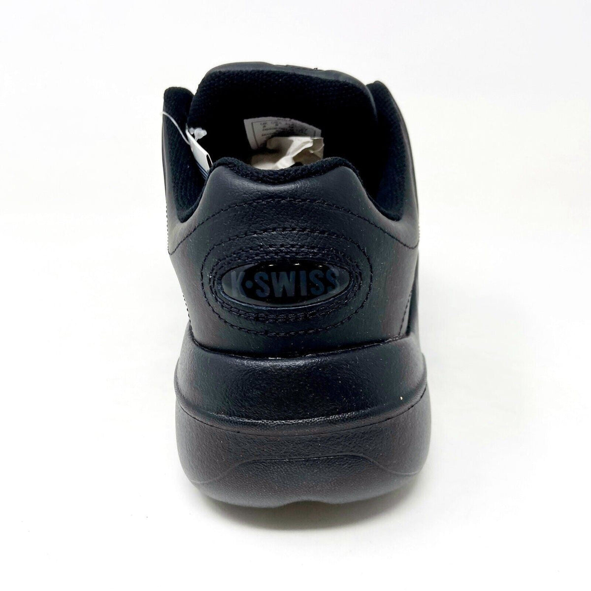 K-Swiss Chilton Triple Black Mens Athletic Shoe Sneakers 00406 001