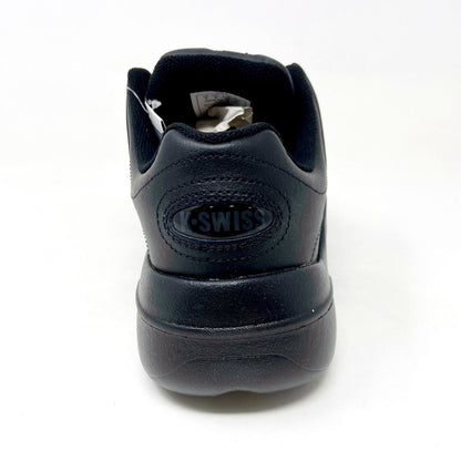 K-Swiss Chilton Triple Black Mens Athletic Shoe Sneakers 00406 001