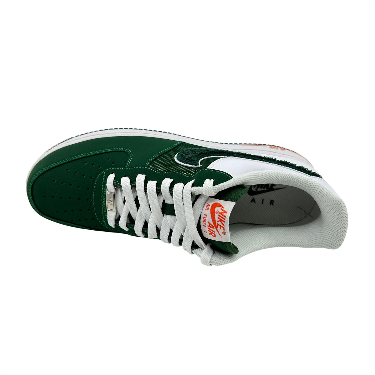 Nike Air Force 1 Court Green Mens Athletic Varsity Pack Sneaker