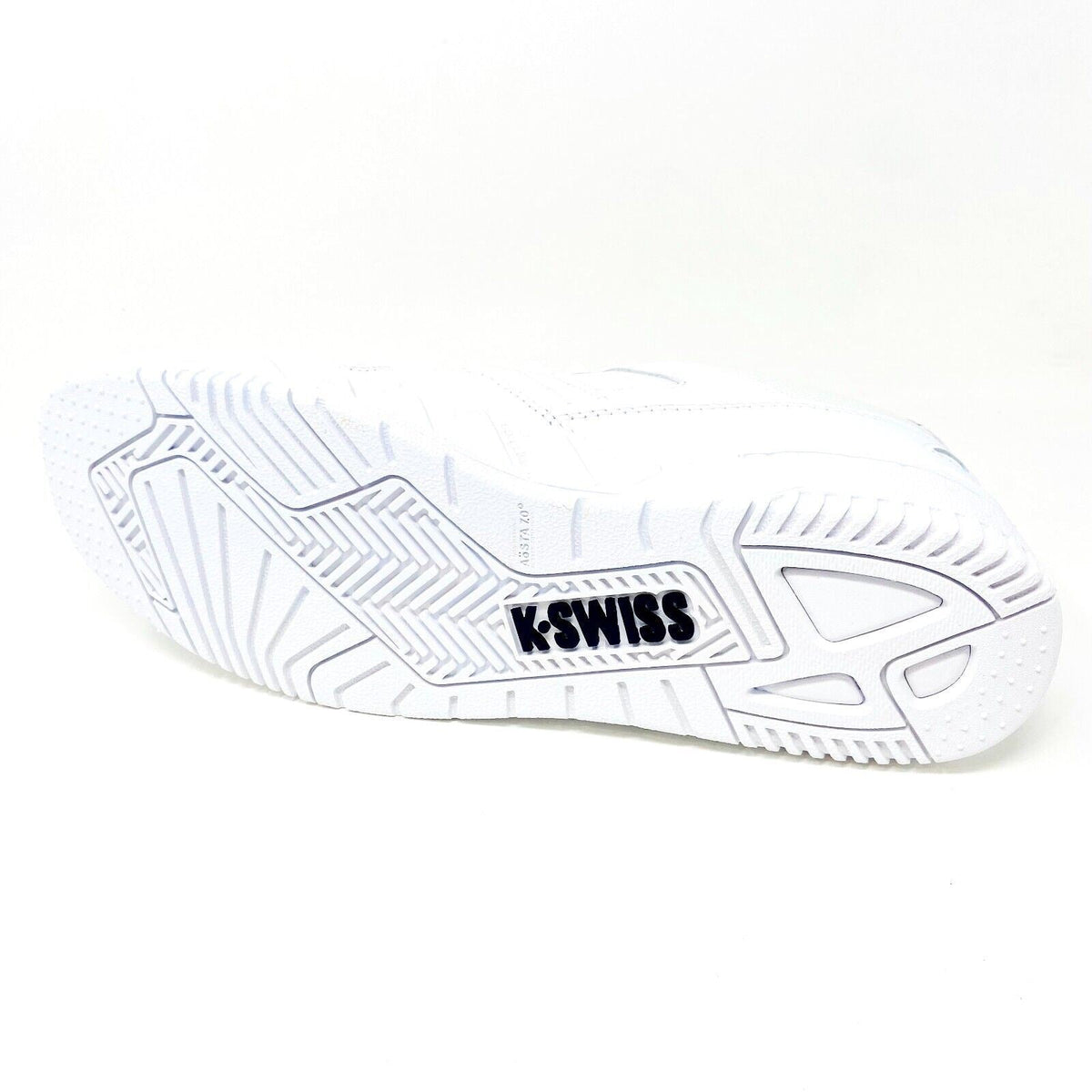 K-Swiss Match Rival Triple White Mens Size 7.5 Casual Sneakers 07154 101