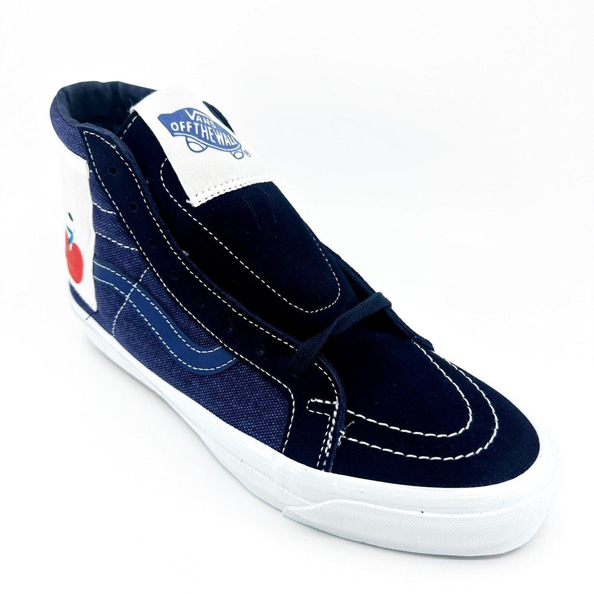 Vans Vault x Geoff McFetridge OG Sk8 Hi LX (GM) Freetime Navy Mens Shoes