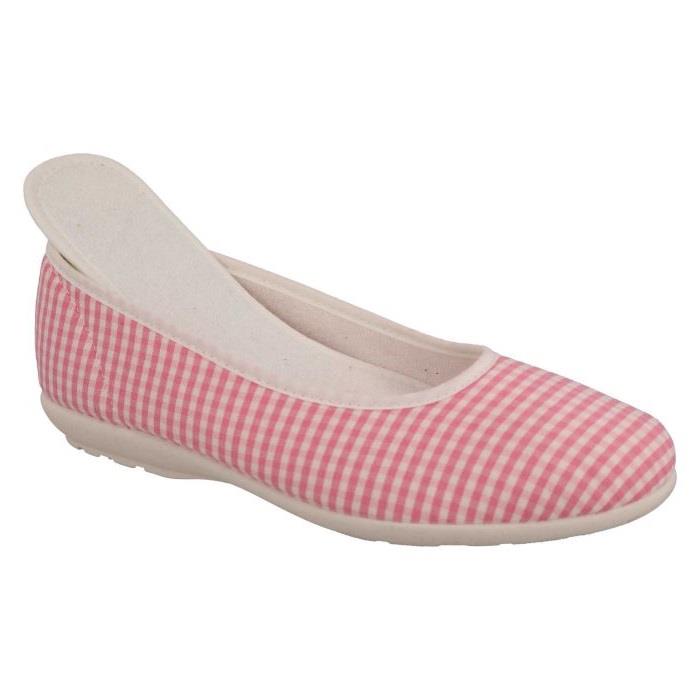 Women's Wide Fit DB Anenome Canvas Pumps
