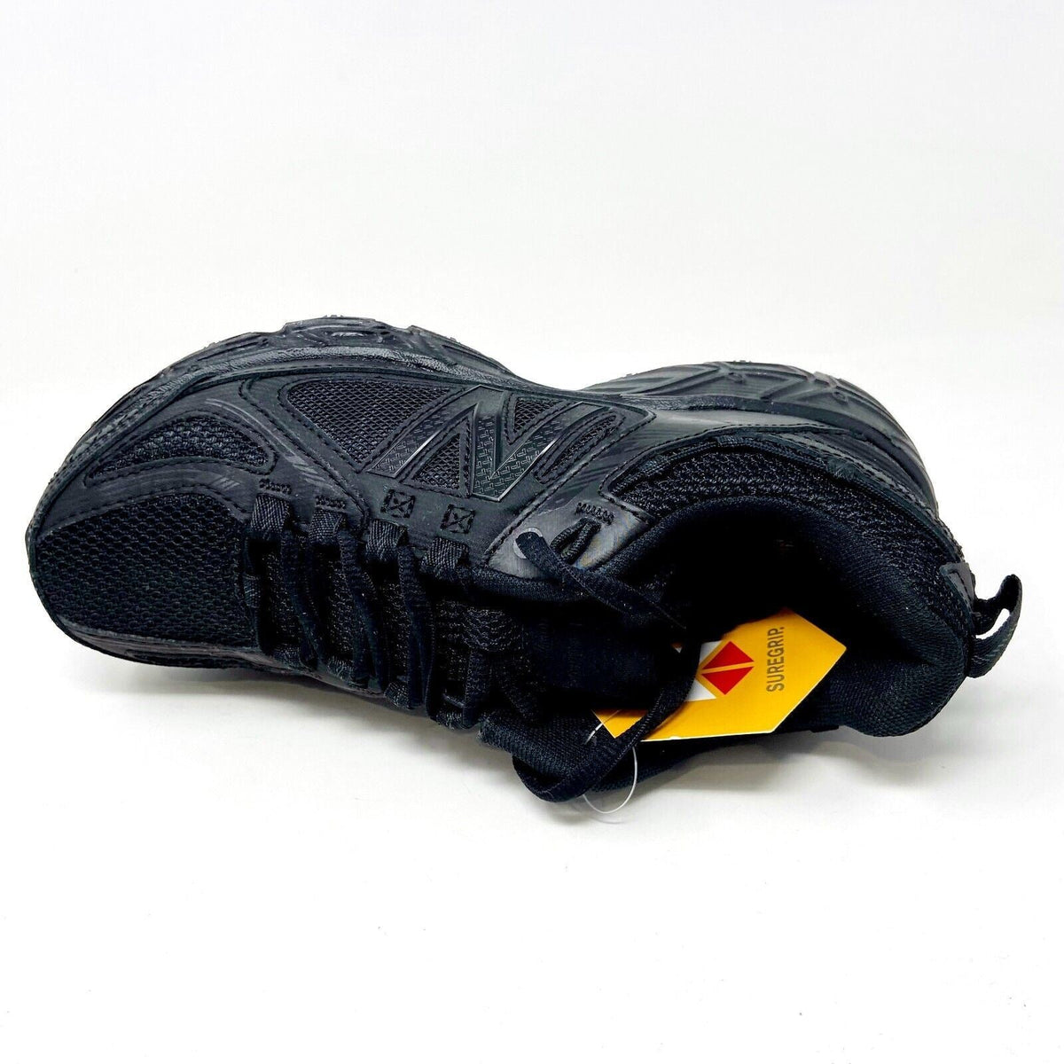 New Balance 510 SureGrip Black Womens Wide Slip Resistant Crew Shoes