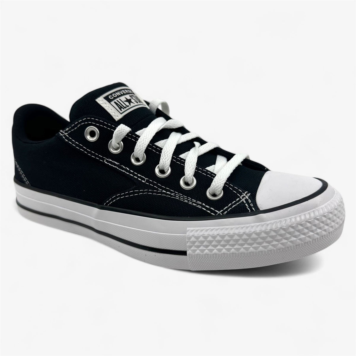 Converse CTAS Malden Street Ox Black White Mens Athletic Sneaker