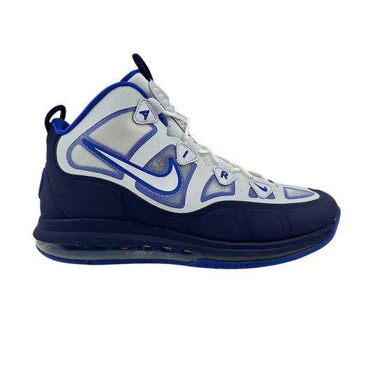 Nike Air Max Uptempto Fuse 360 Purple Platinum Blue Mens Athletic Sneaker