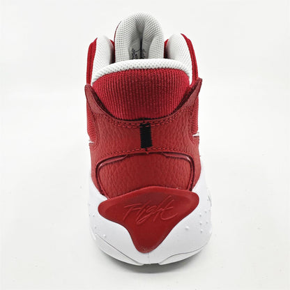 Jordan Max Aura 4 (GS) University Red Black White Kids Athletic Sneaker