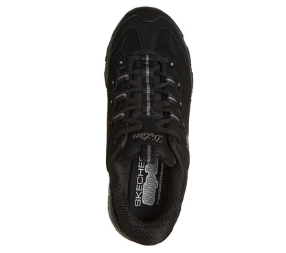Women's Wide Fit Skechers 150543W Slip-ins D'Lites Classic Remix Trainers