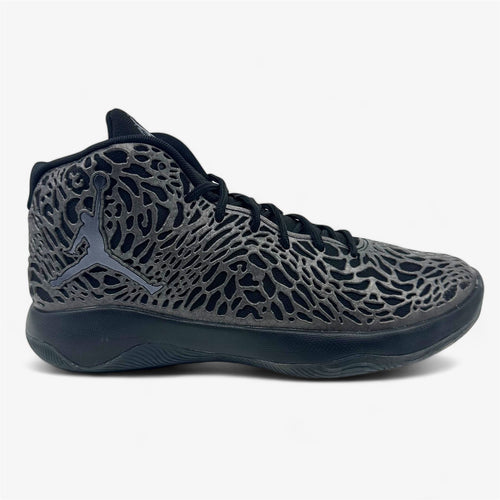 Jordan Ultra.Fly Black Metallic Hermatite Dark Grey Mens Athletic Sneaker