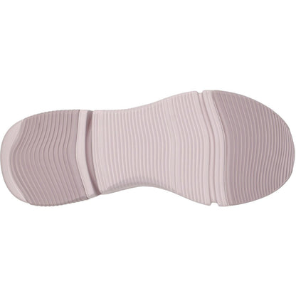 Women's Wide Fit Skechers 117587 Slip-ins Bobs Sport Sparrow Flex Trainers